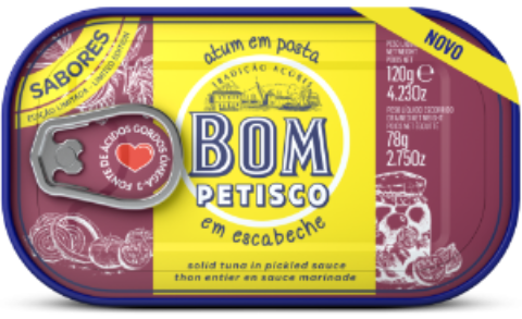 Bom uzkoda Marinēta tunzivis