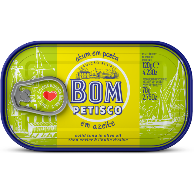 Lascas de Atum Bom Petisco em Azeite