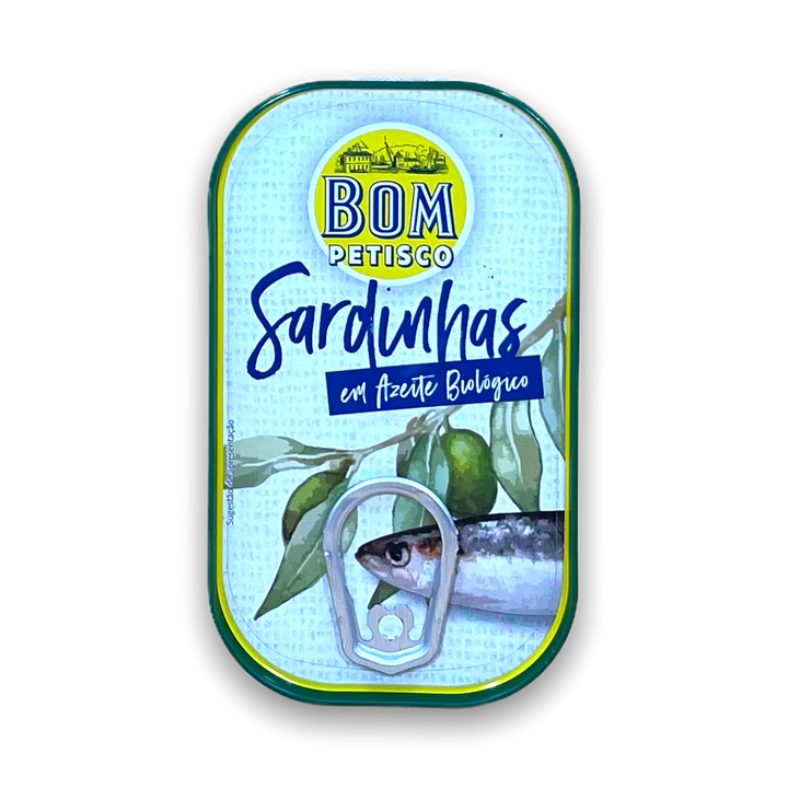 Bom Petisco Sardines in BIO Organic Olive Oil