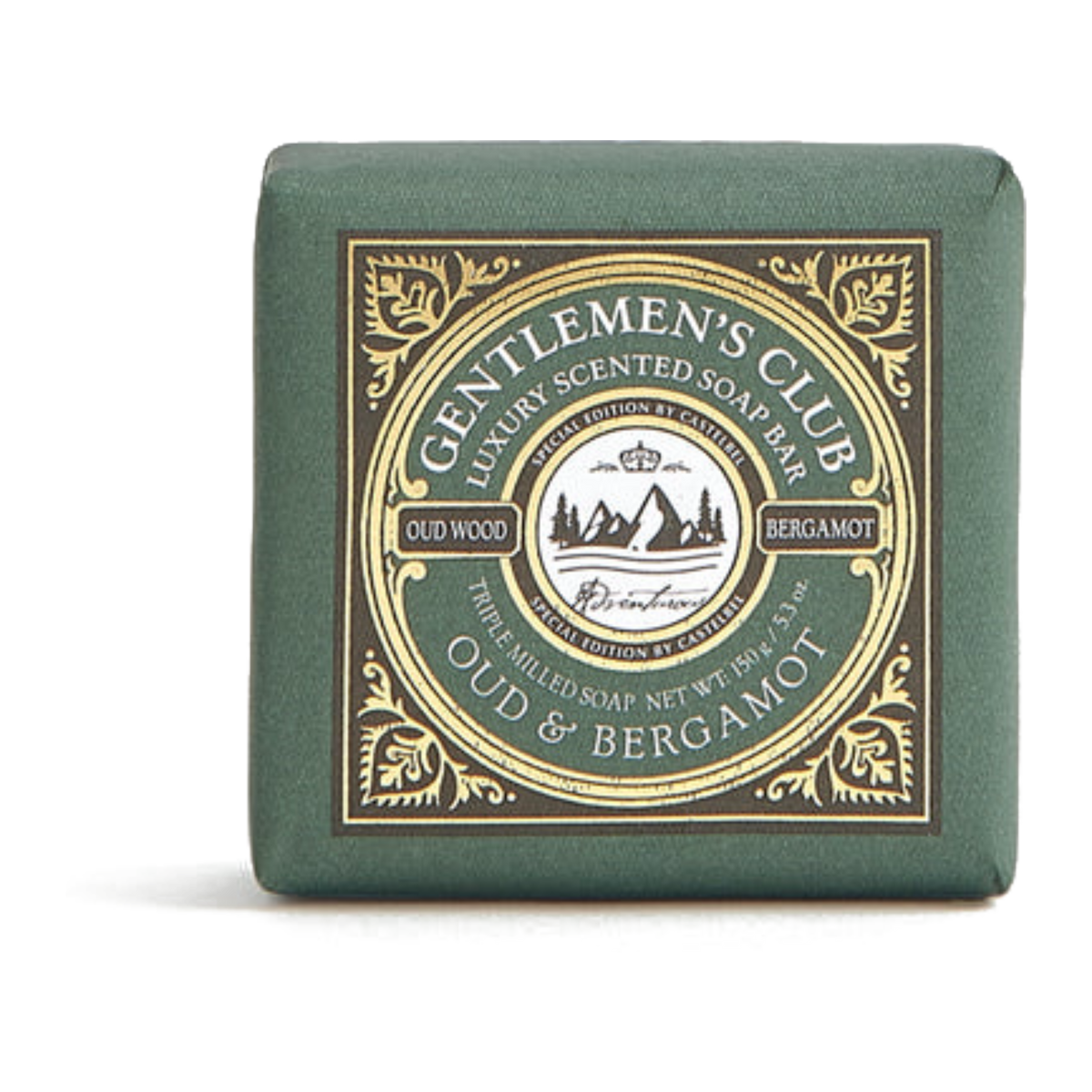 Castelbel Gentlemen's Club Oud & Bergamot Soap 150g