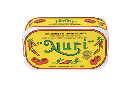 NURI Signature kolekcija – 4 izcilas Portugāles sardīnes (4 × 125g)