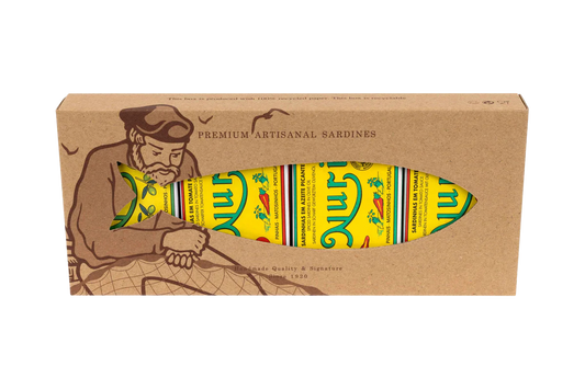 Kolekcja NURI Signature – 4 premium sardynki portugalskie (4 × 125g)
