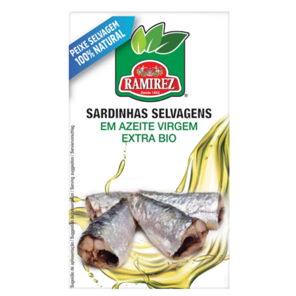 Ramirez metsikud sardiinid ekstra neitsi maheoliiviõlis