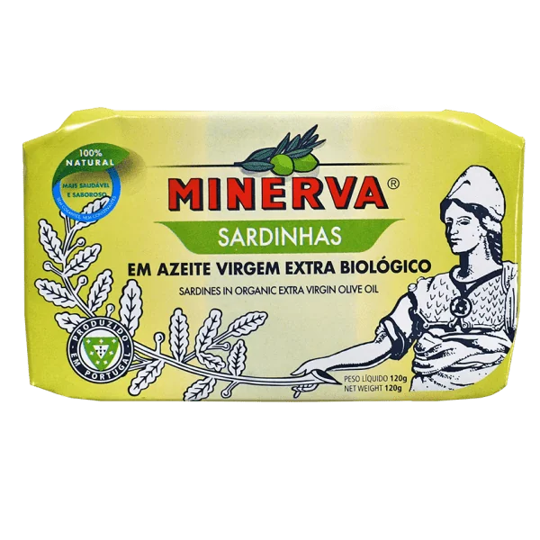 Minerva portugalų sardinės alyvuogių aliejuje degustacijai (4 x 120 g)