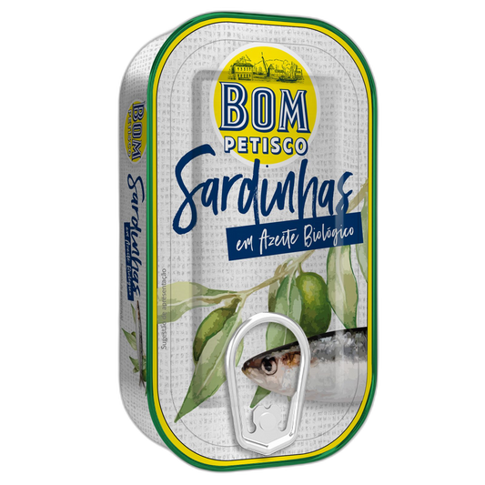 Bom Petisco Sardines in BIO Olive Oil