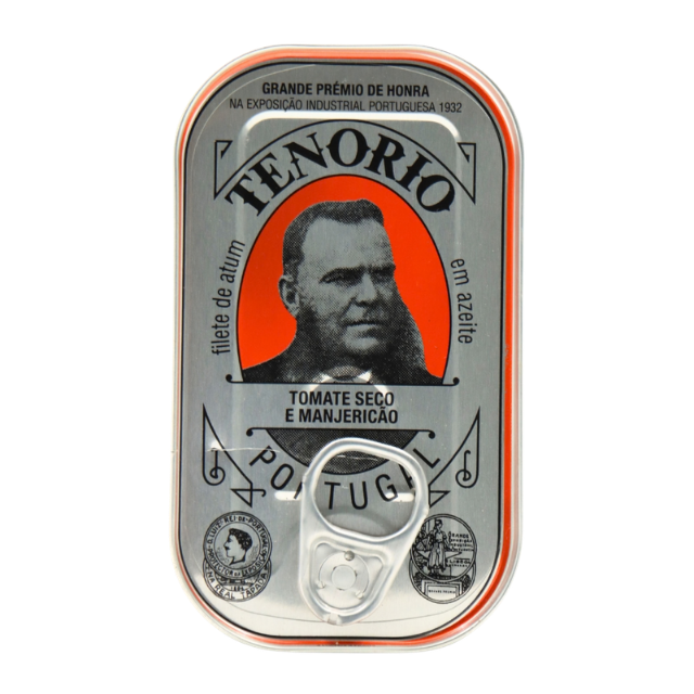 Tenorio Tuna Fillets in Olive Oil With Basil And Dried Tomato