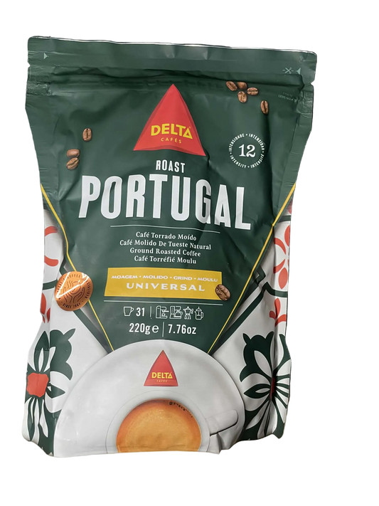 Delta Portugal Ground, Smooth and Delicious Medium Roast Coffee