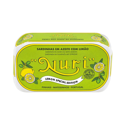 Nuri sardīnes olīveļļā ar citronu