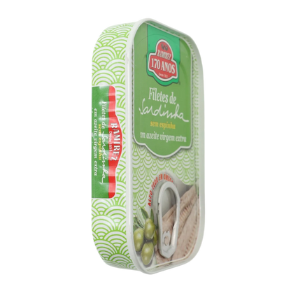 Filetes de sardinha sem espinhas Ramirez em azeite virgem extra