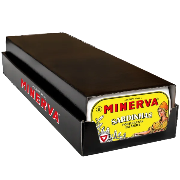 Sardinhas Minerva em Azeite