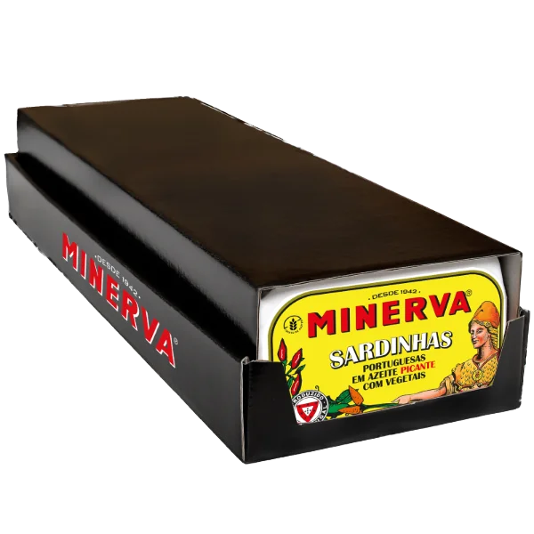 Minerva sardiinid vürtsikas oliiviõlis porgandite ja pipraga  