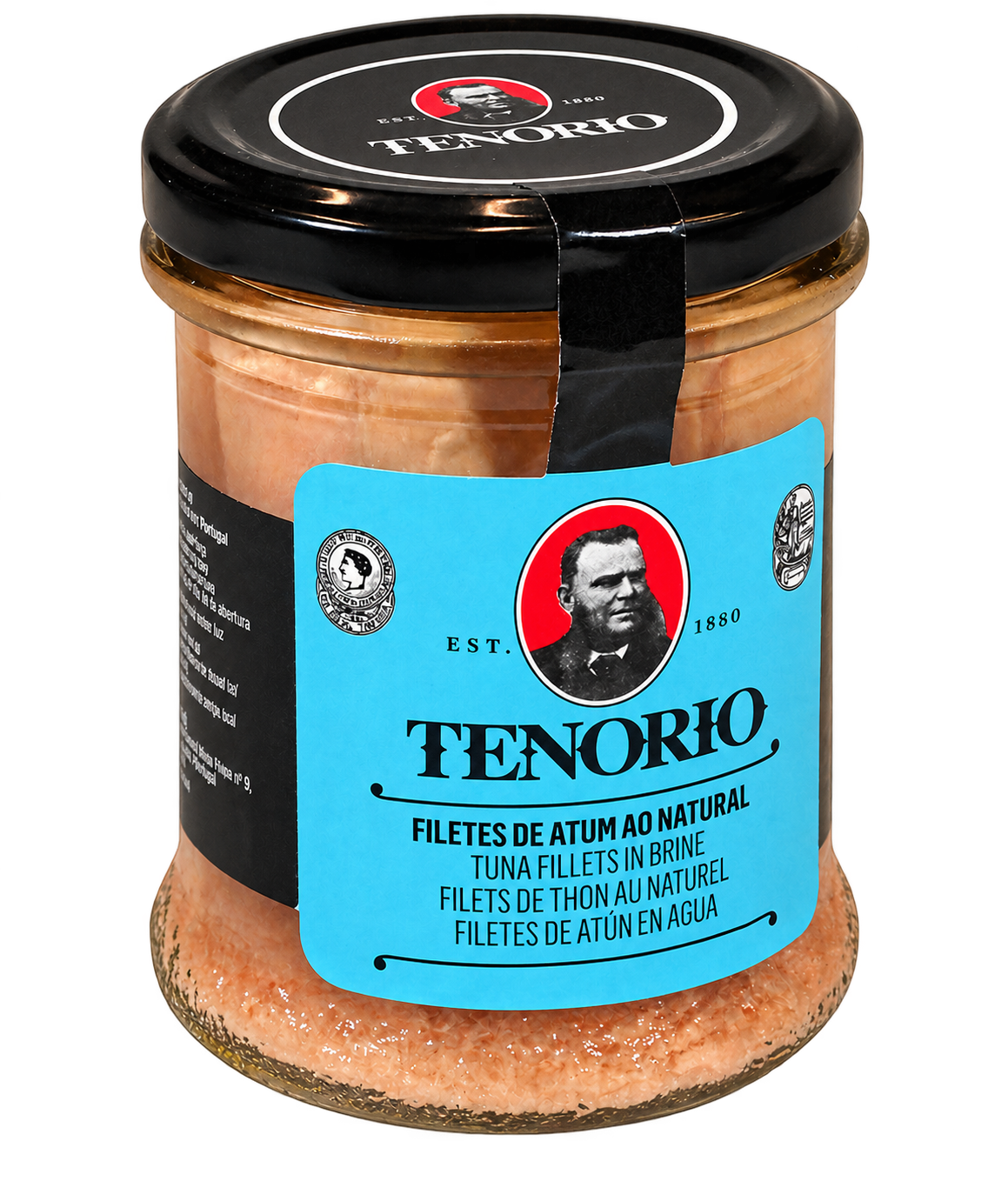 Tenório tuna fillets in brine 200g